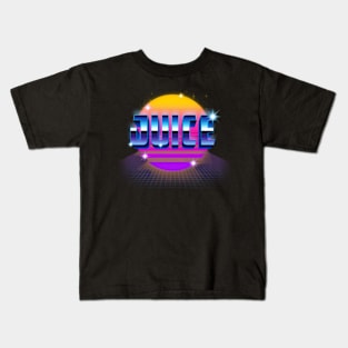 Design Juice Proud Name Birthday 70s 80s 90s Color Kids T-Shirt